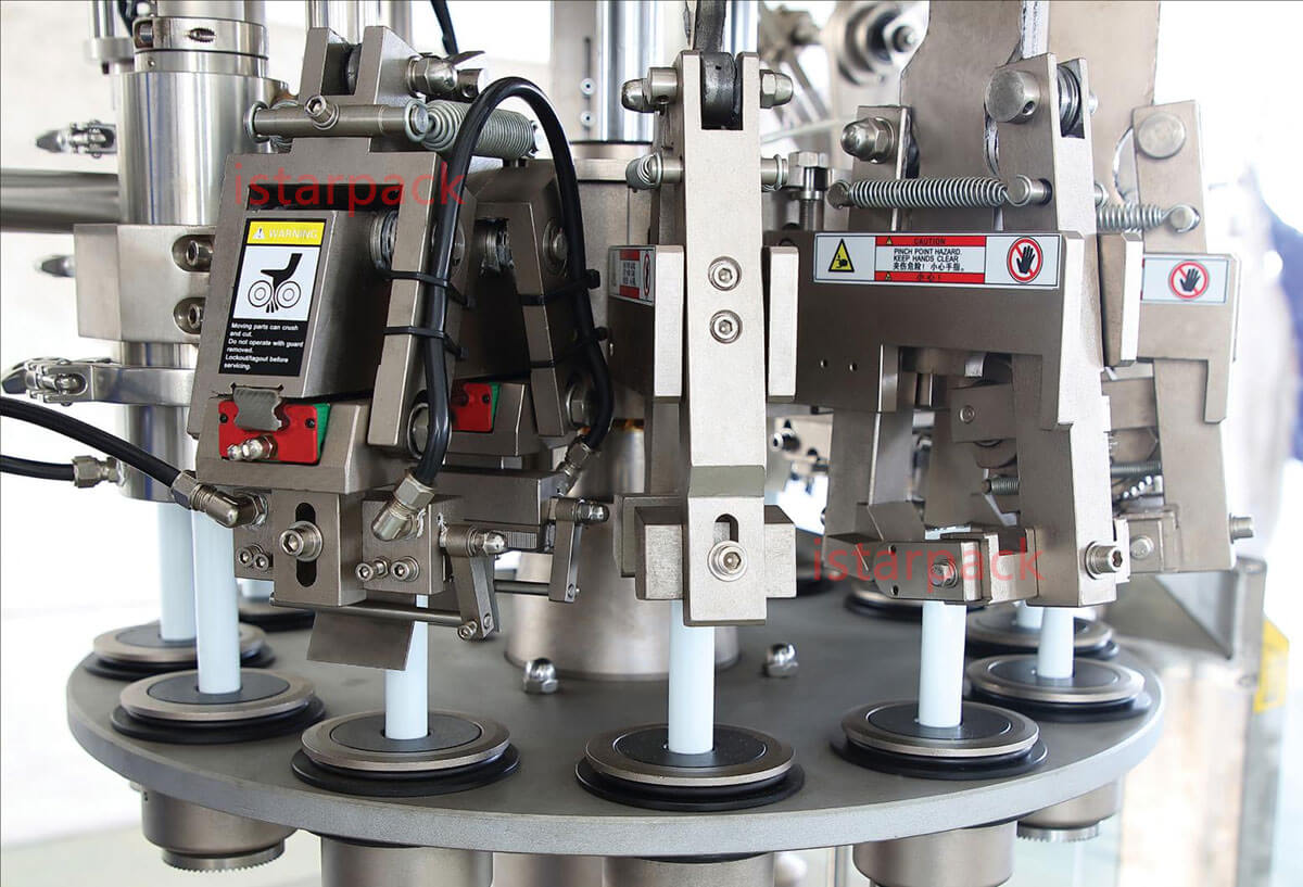 Automatic Tube Filling and Sealing Machine TFS-80 Plastic Tube Sealing and Printing Date, Alu Tube Closing and Folding